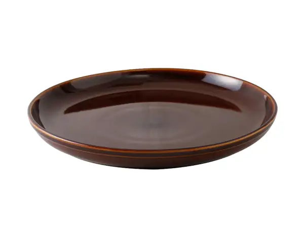 Decorated Pizza And Serving Plate