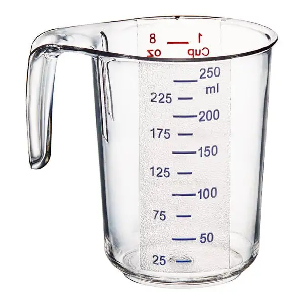 Compact Plastic Measuring Cup