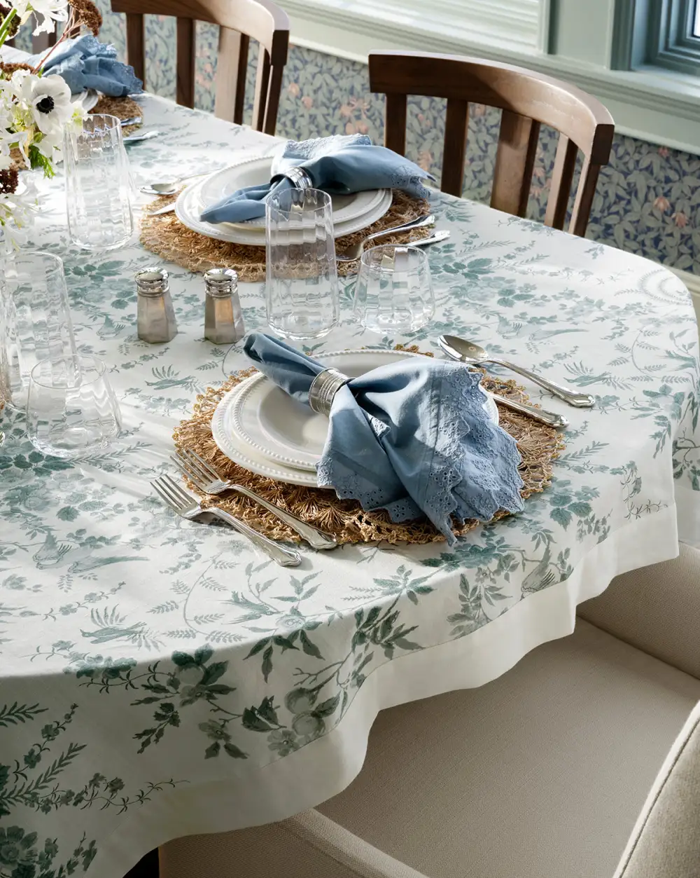 Everyday Kitchen Floral Tablecloth