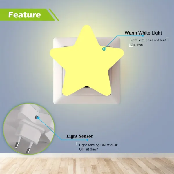 Star Plug-in Night Light