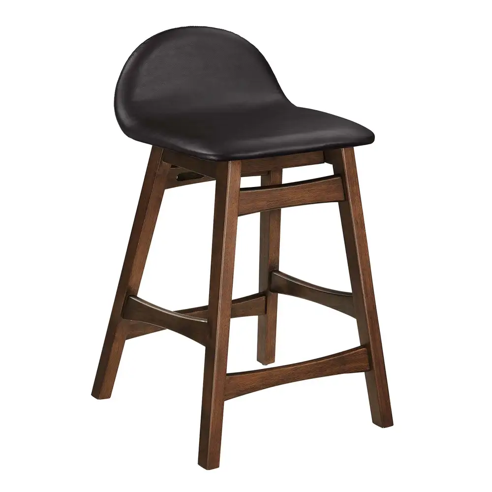 Wood Counter Stool Set of Two