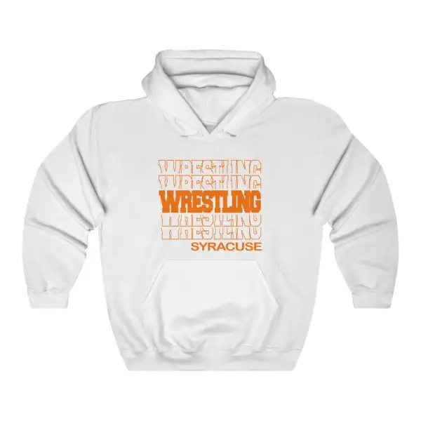 Classic Wrestling Stacked Letter Hoodie