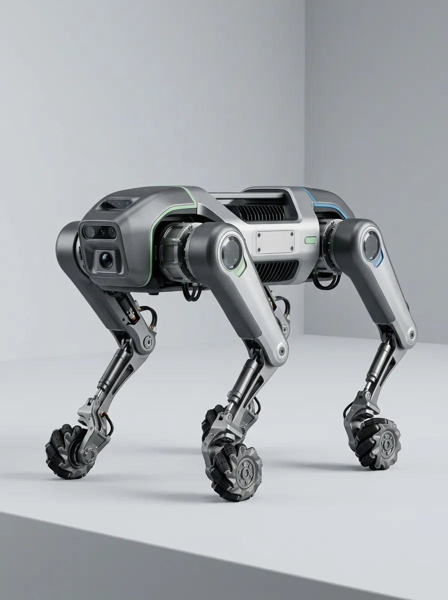 Electronic Robot Dog for Electronic Device Display