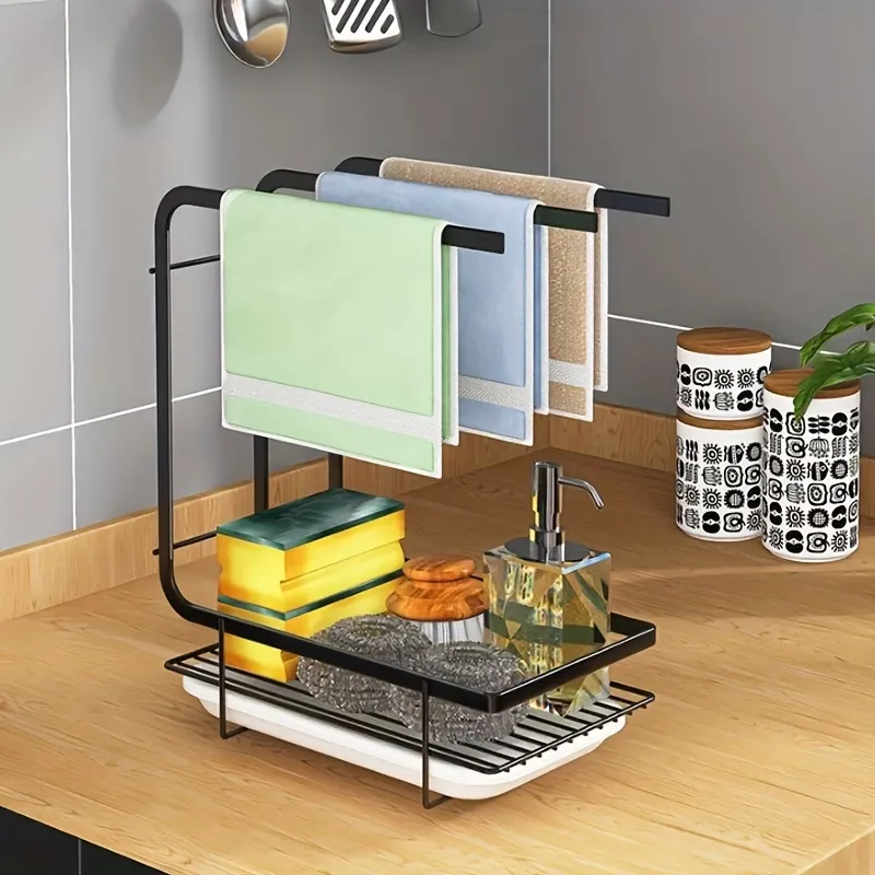 Countertop Towel & Sponge Caddy
