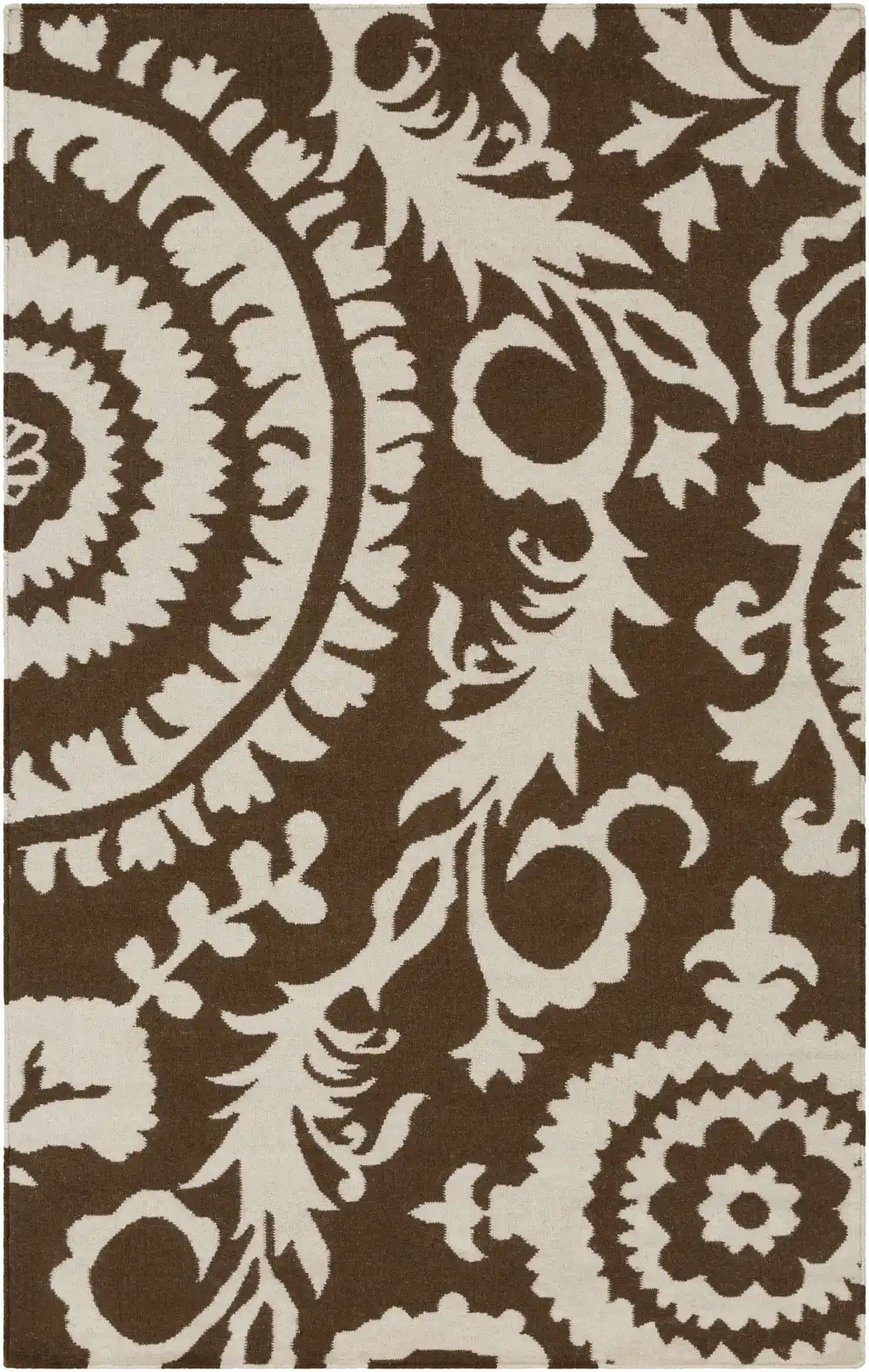 Understated Contemporary Wool Area Rug