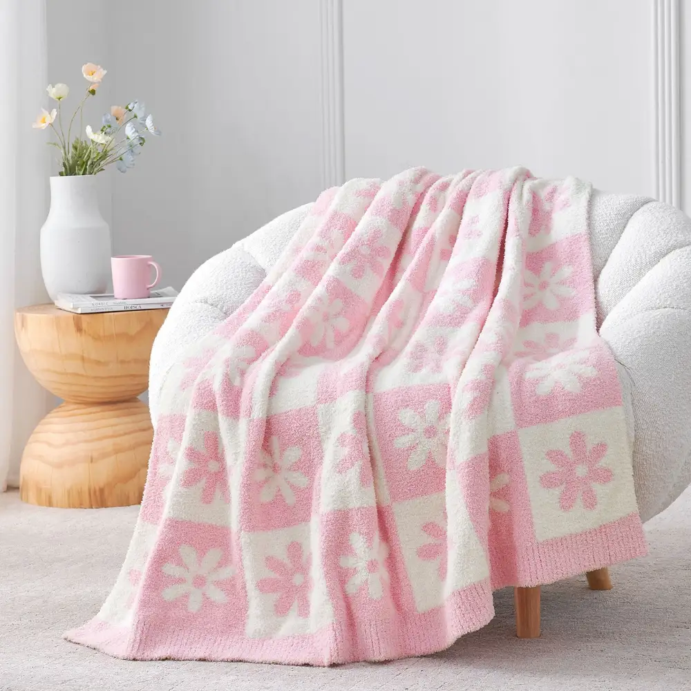 Cozy Floral Blanket