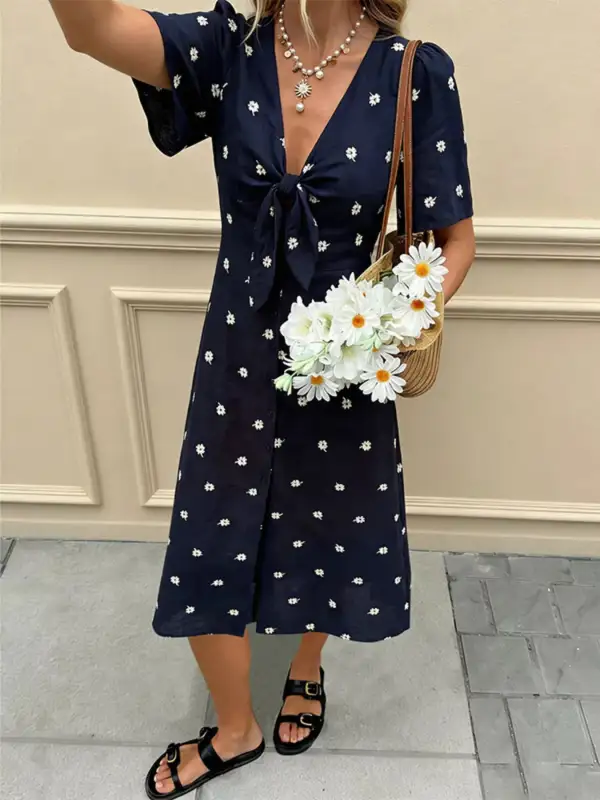 Structured Classic Midi Dress