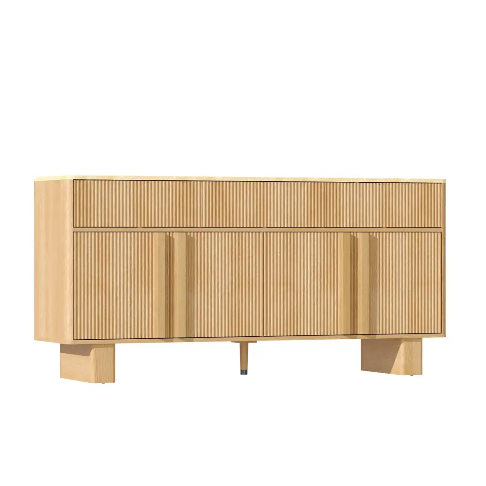 Oak Sideboard Buffet Cabinet