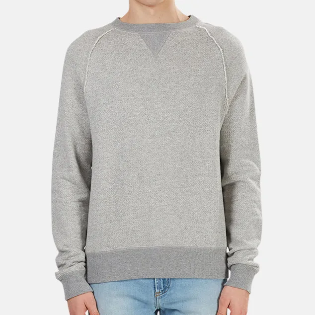Classic Crewneck Cotton Fleece Sweater