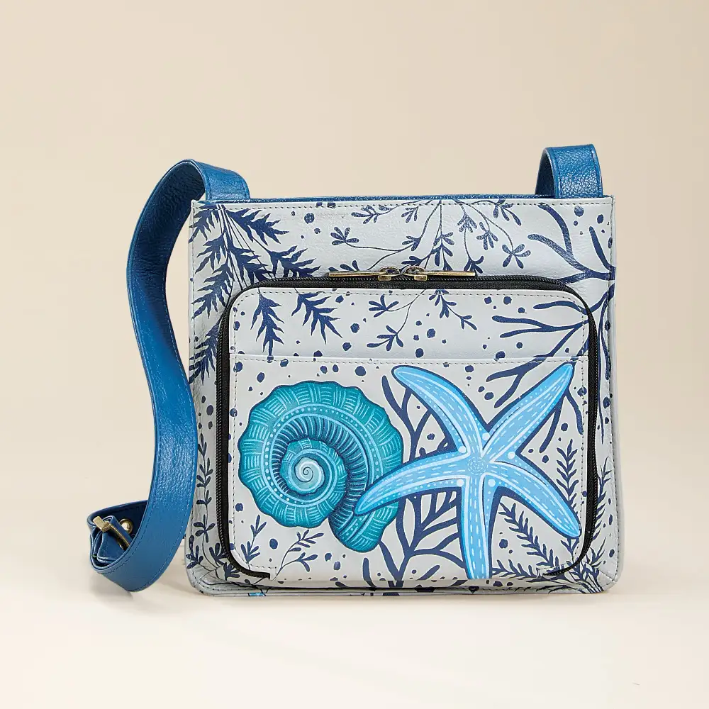 Easy Carry Hand-Painted Crossbody Bag