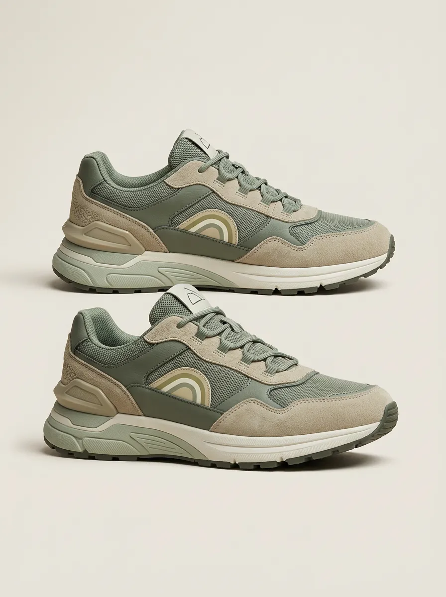 Men's Casual Outdoor Print Sneakers