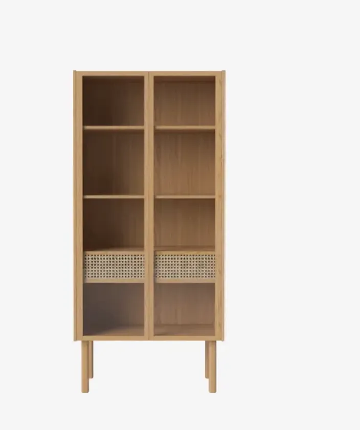 Refined Oak Cabinet
