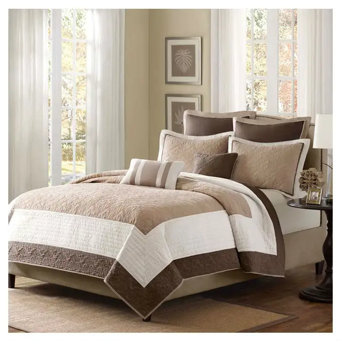 Polyester Textured Duvet Cover Bedding Set