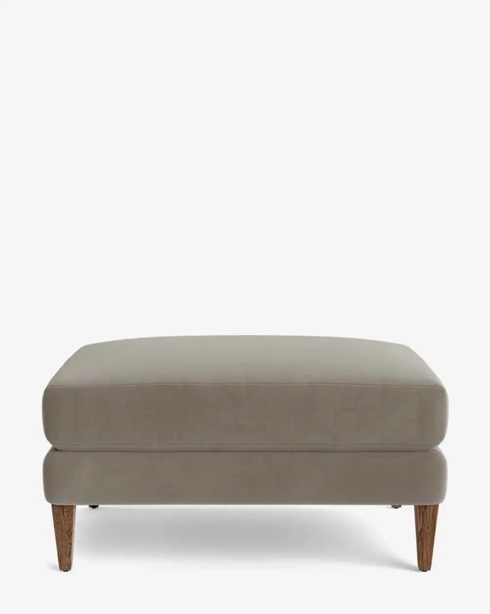 Modern Oak Ottoman
