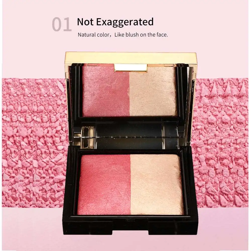 Cream Blush Highlight Compact