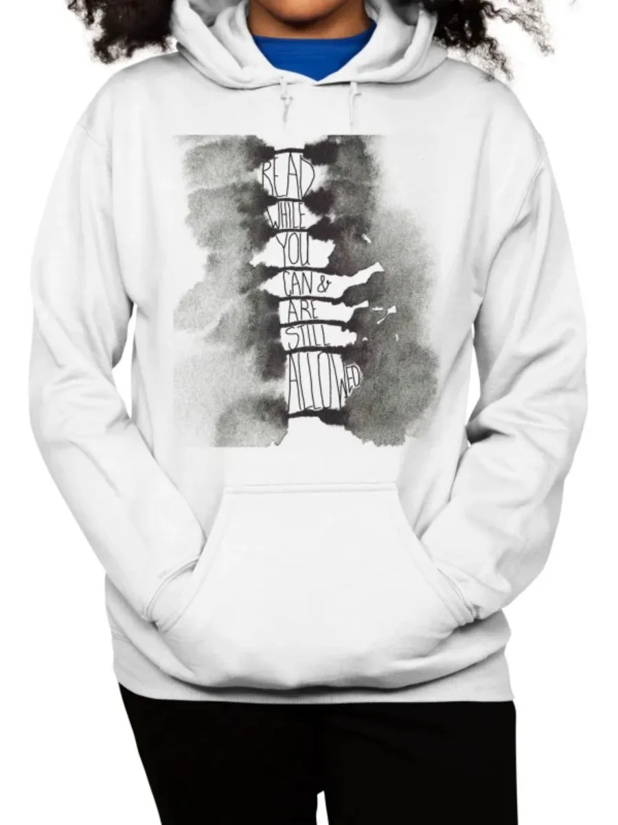 Abstract Watercolor Graphic Hoodie
