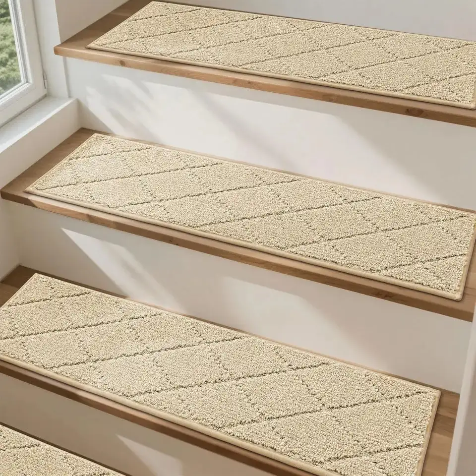 Diamond Pattern Stair Tread Set