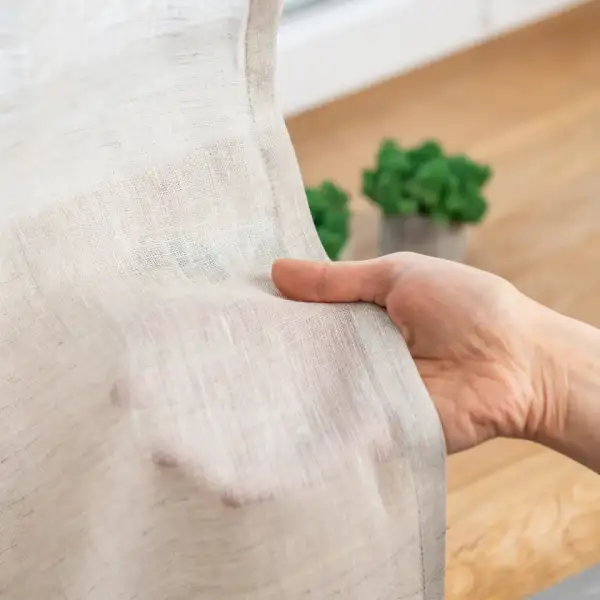 Voile Pencil Pleat Linen Curtain