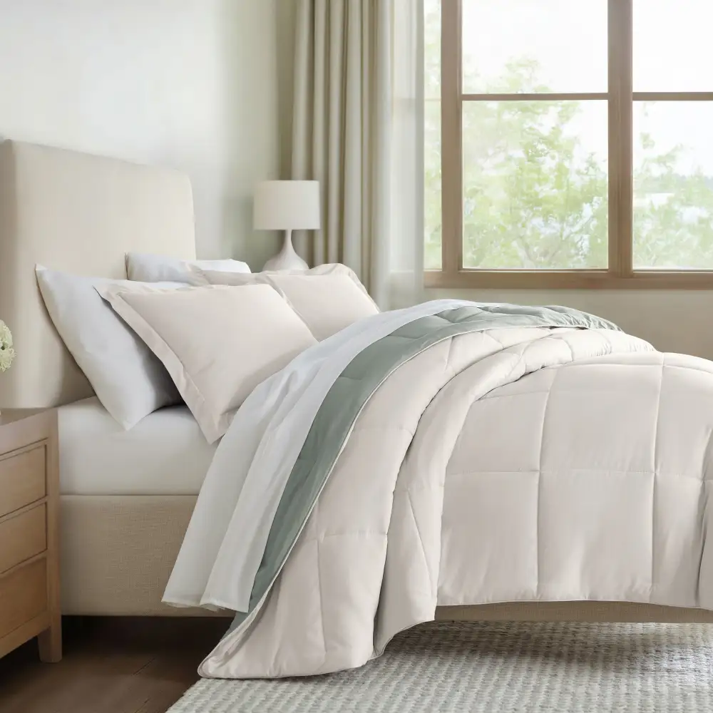 Reversible Down Alternative Comforter Set