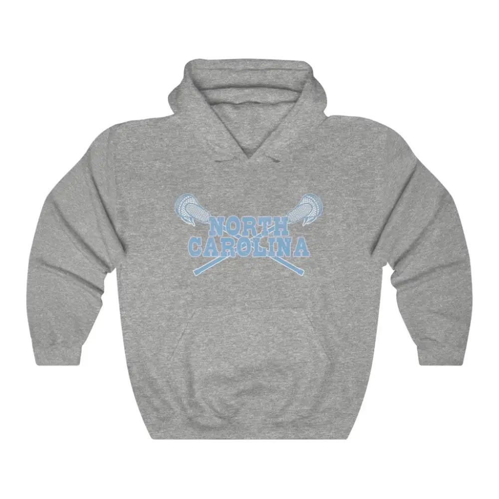 Crossed Sticks Lacrosse Graphic Pullover Hoodie