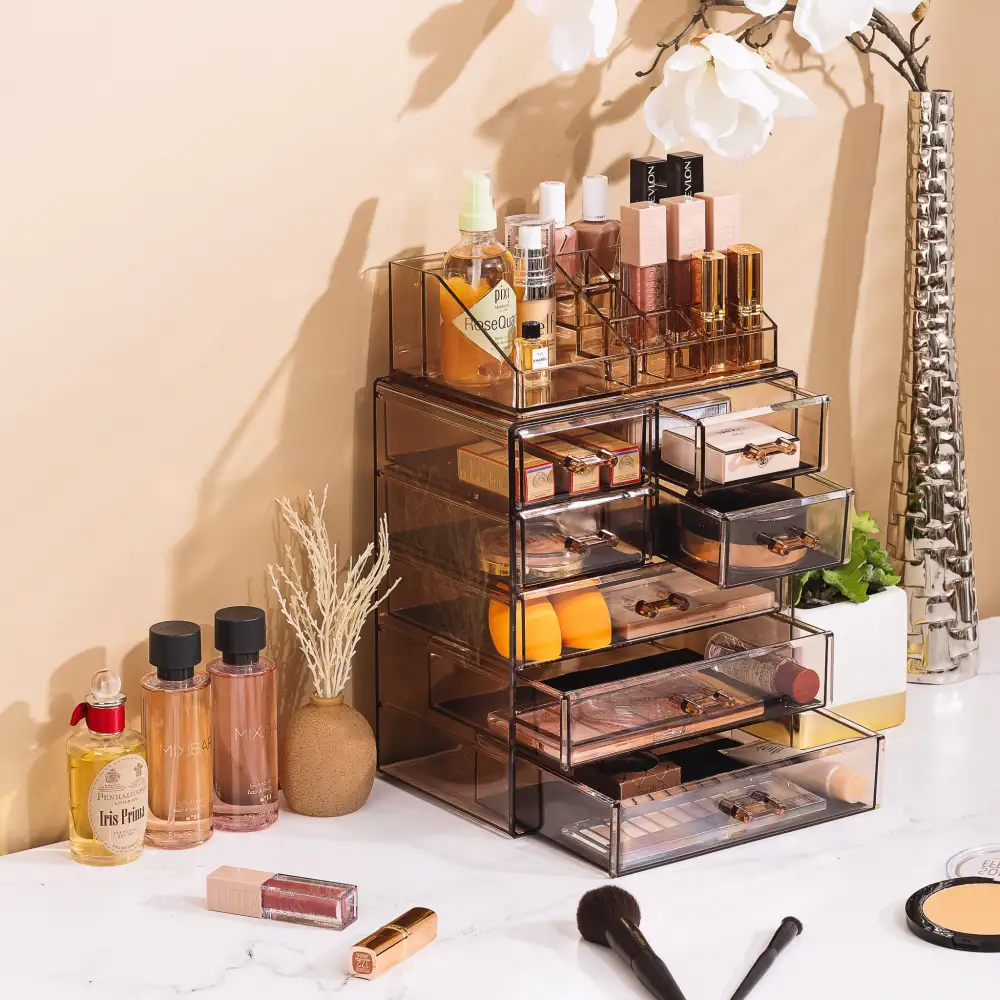 Transparent PC Makeup Organizer