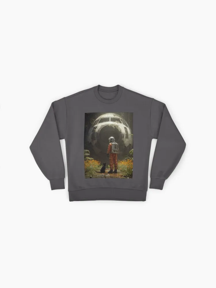 Sci-Fi Space Mission Art Sweatshirt