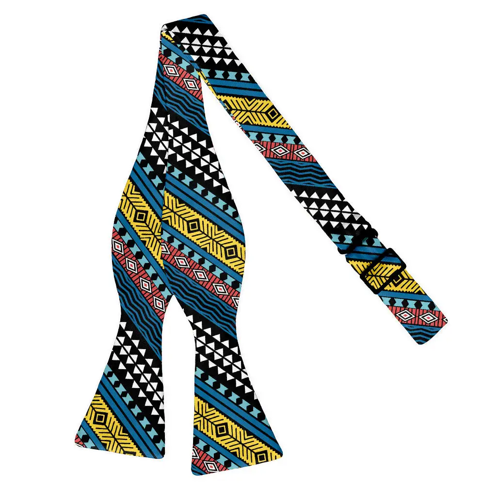 Mawmbe Geo Pattern Bow Tie