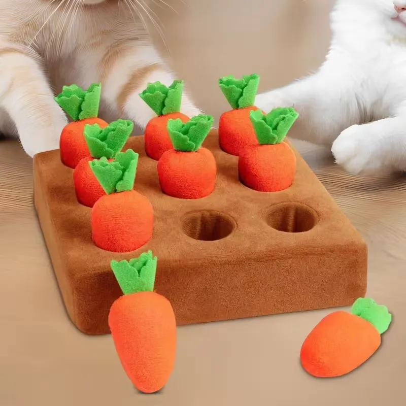 Interactive Carrot Cat Toy