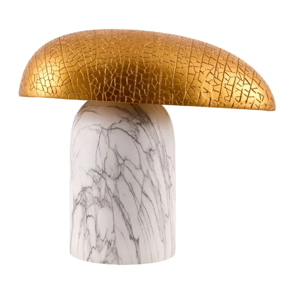 Crackled Shade Table Lamp