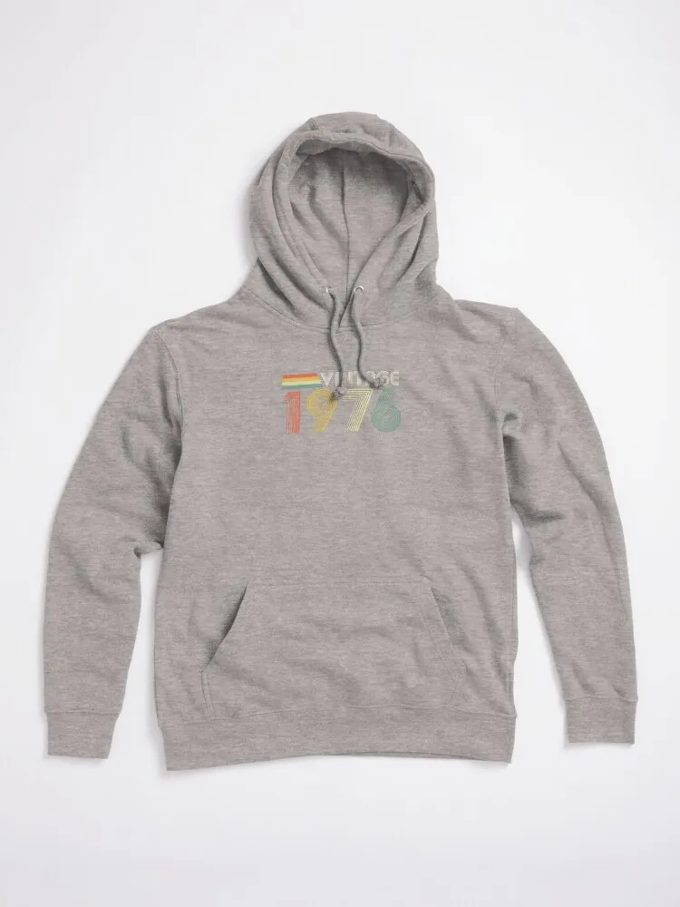 Retro Graphic Print Hoodie