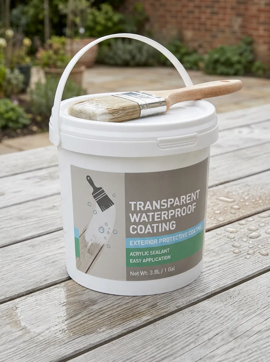 Acrylic Wood-Surface Exterior Clear Waterproof Coating