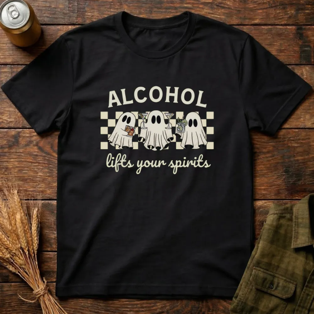 Lift Your Spirit Graphic Cotton T-Shirt
