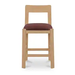 Dining Oak-Frame Counter Stool