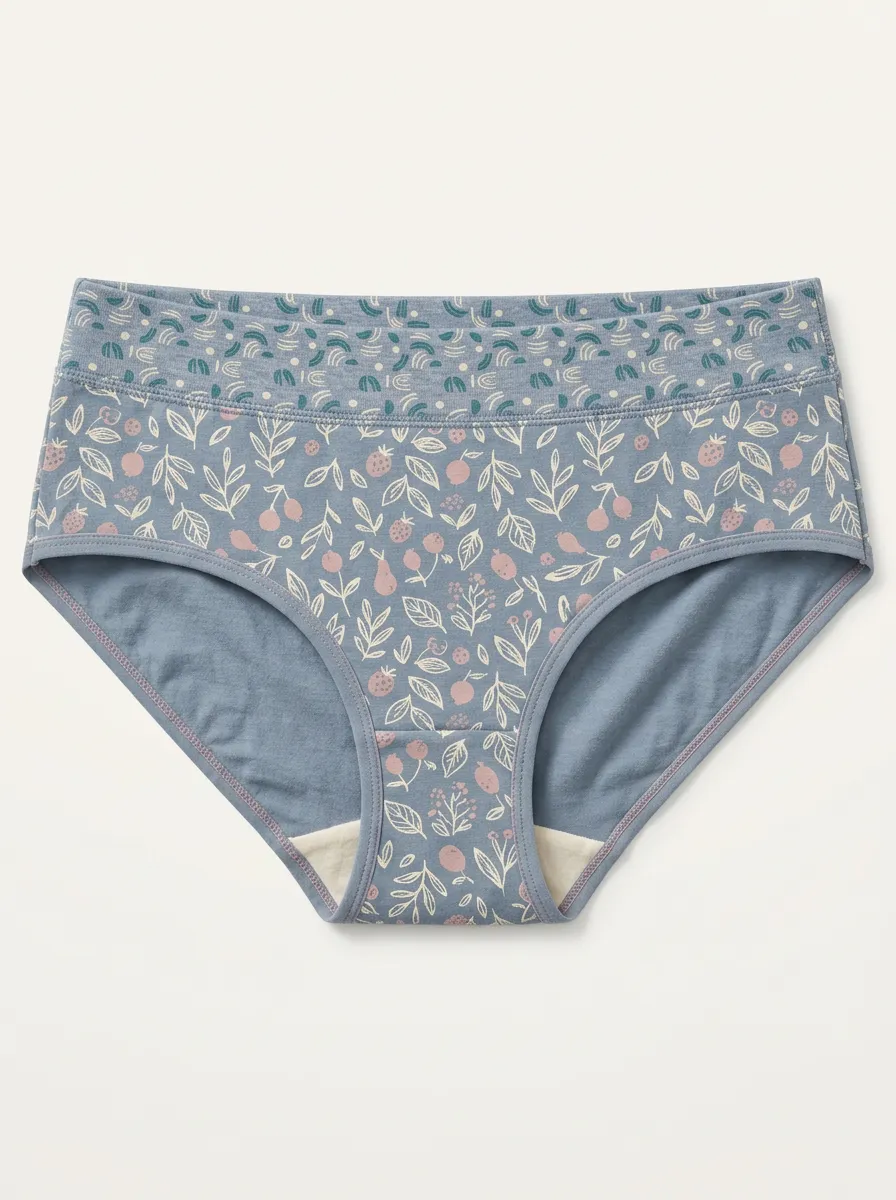 Women's Botanical Fruit Printed Briefs