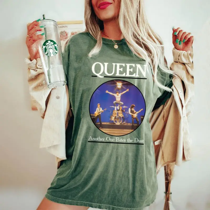 Queen Another One Bites The Dust Women's Oversized Comfort T-Shirt