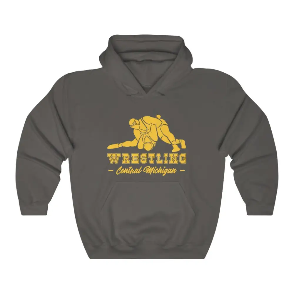 Everyday Bold Print Wrestling Graphic Pullover Hoodie
