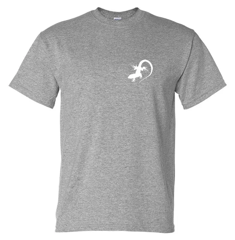 Lizard Chest Logo Cotton T-Shirt