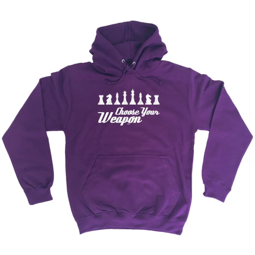 Chess Weapon Graphic Hoodie