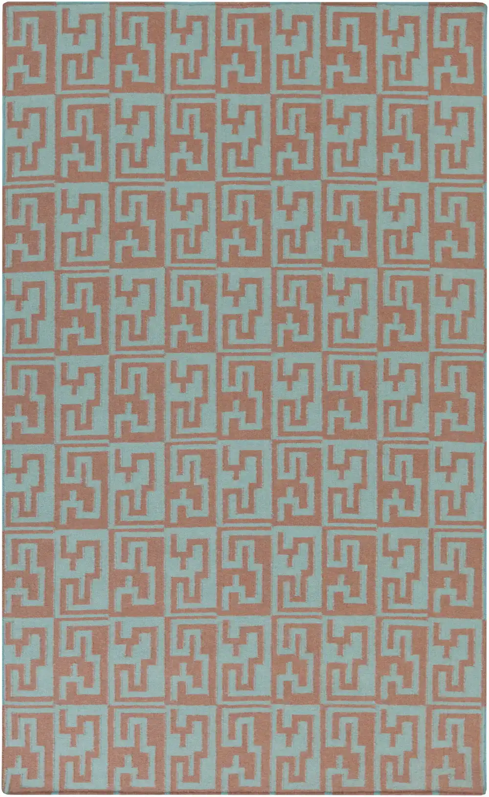Textured Traditional Wool Area Rug