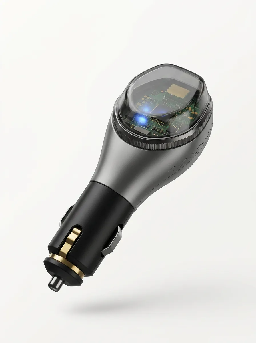 Circuit-Board Plug-In Car Fuel Saver for Automotive Accessory Use