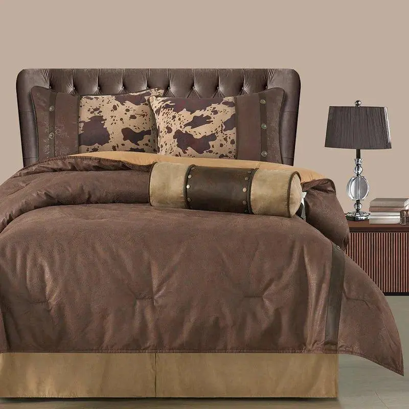 Geometric Cotton Comforter Set