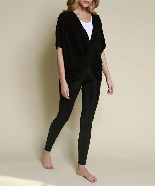Bamboo One Size Wrap Top Cardigan