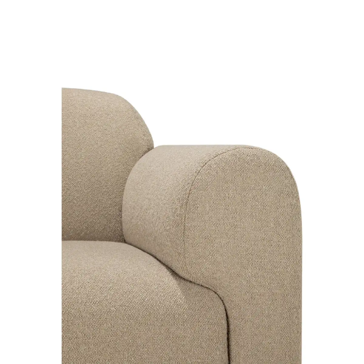 Textured Modular Sofa