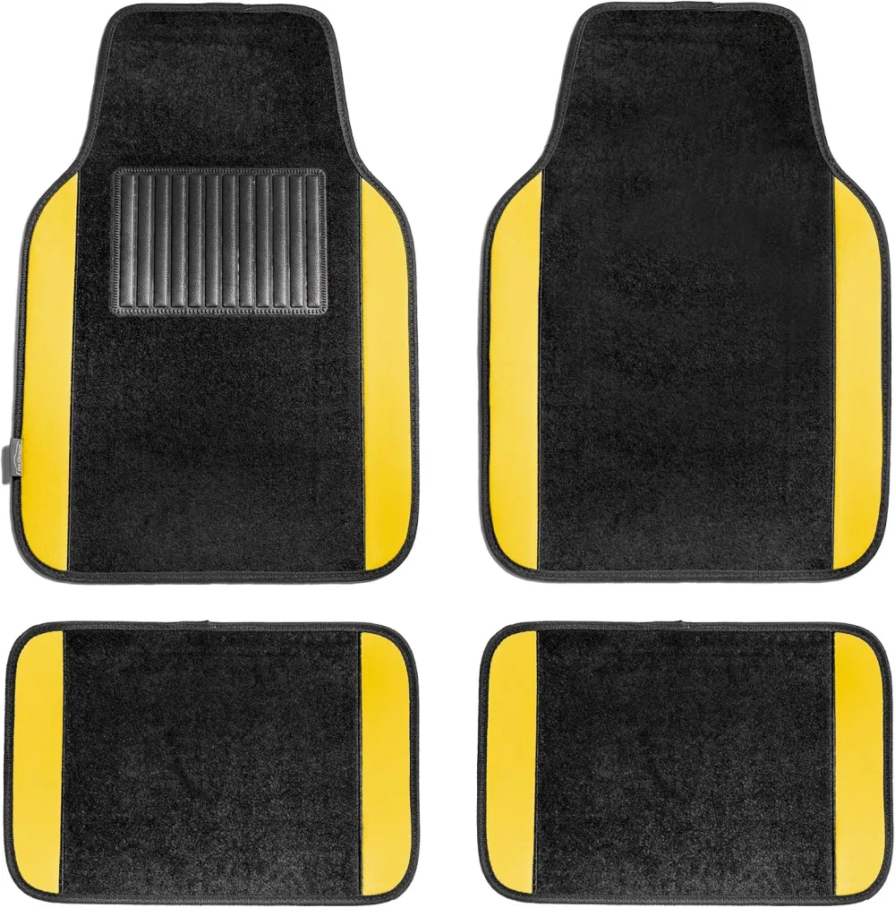 Universal Carpet Automotive Floor Mat Set
