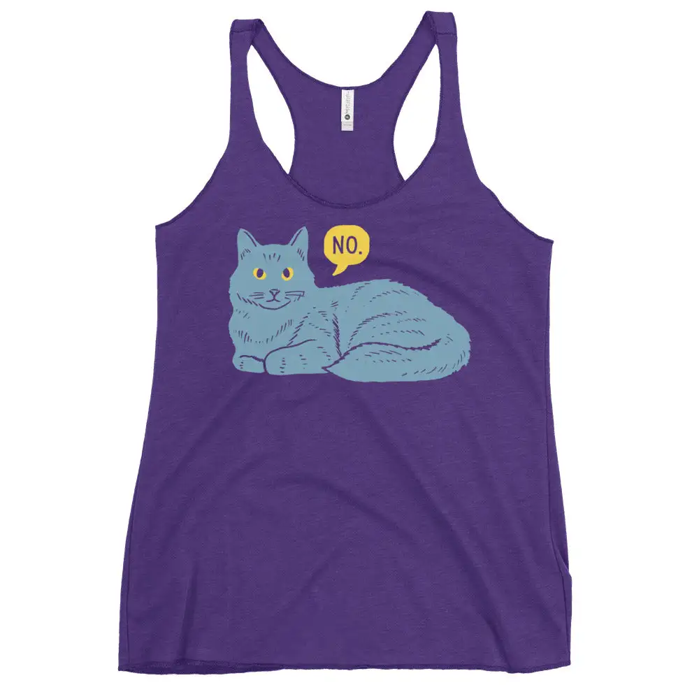 Cat Animal Racerback Tank