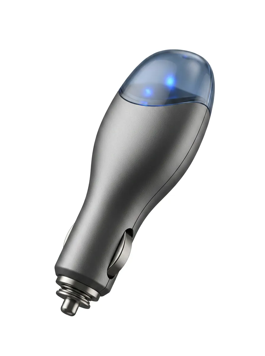 LED Plug-In Car Fuel Saver for Routine Vehicle Use