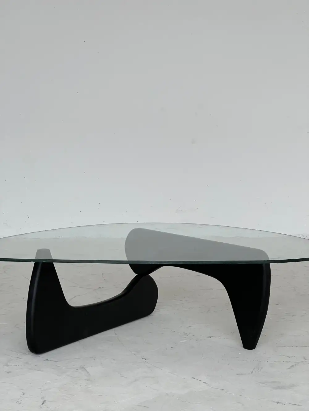 Interlocking Base Glass Coffee Table