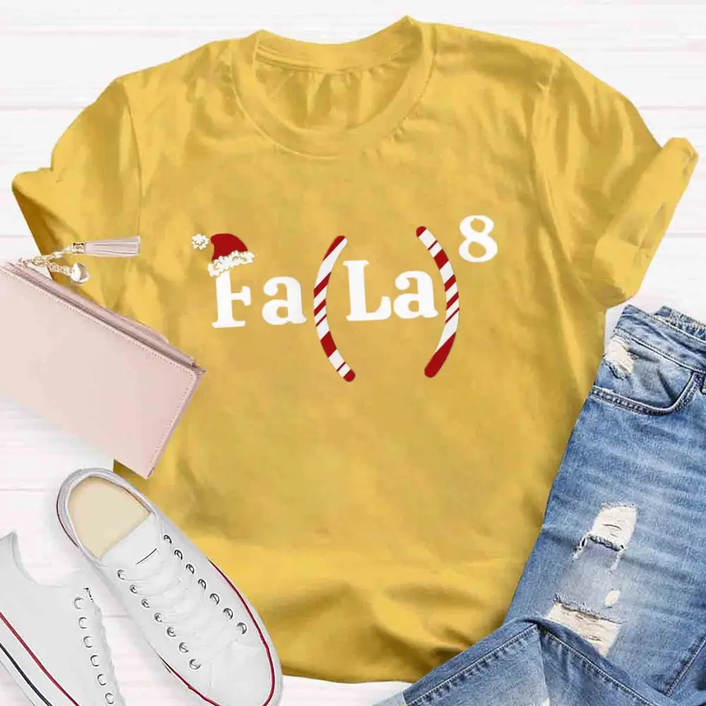 Fun Numbers Christmas Teacher T-Shirt
