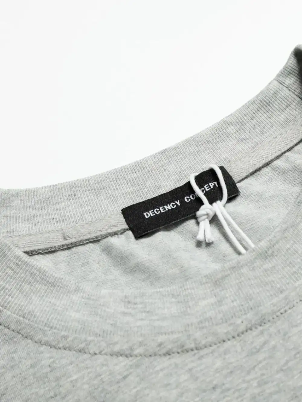 Everyday Contrast Detail Short Sleeve Crew Neck Tee