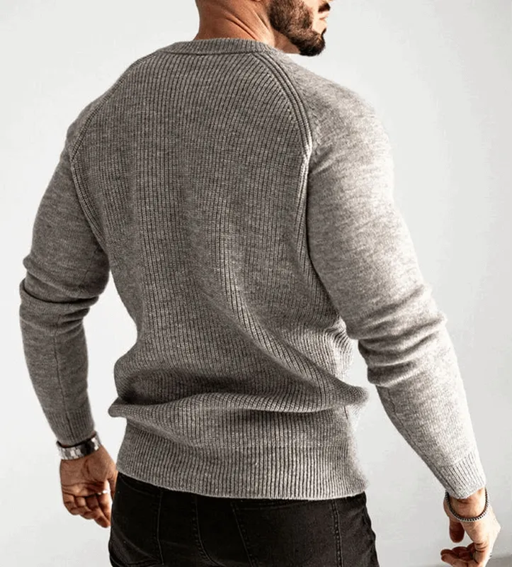 Grey Crewneck Sweater